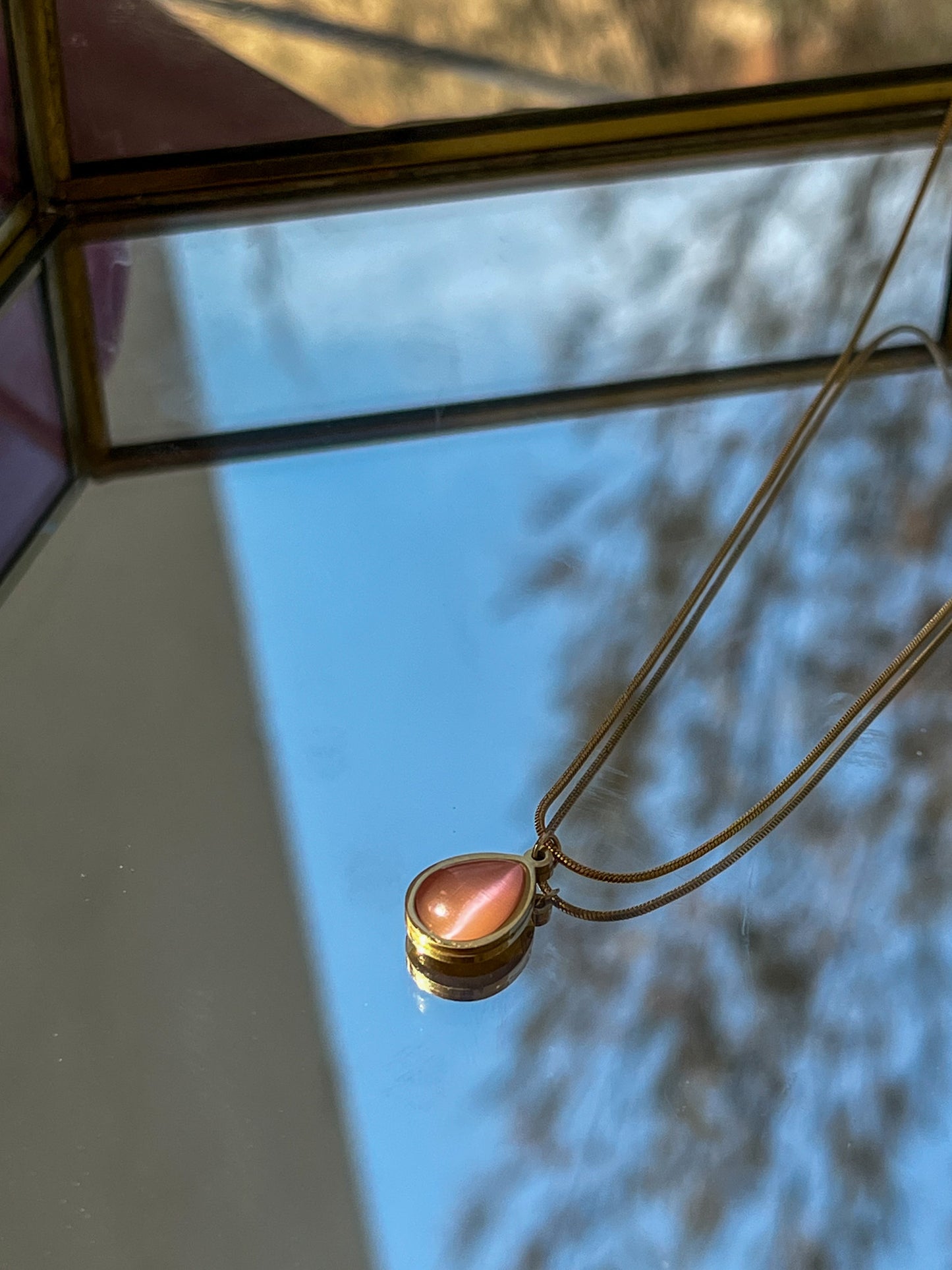 Sunset Teardrop (Anti Tarnish, Waterproof)